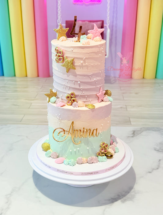 Mermaid Tails Cake
