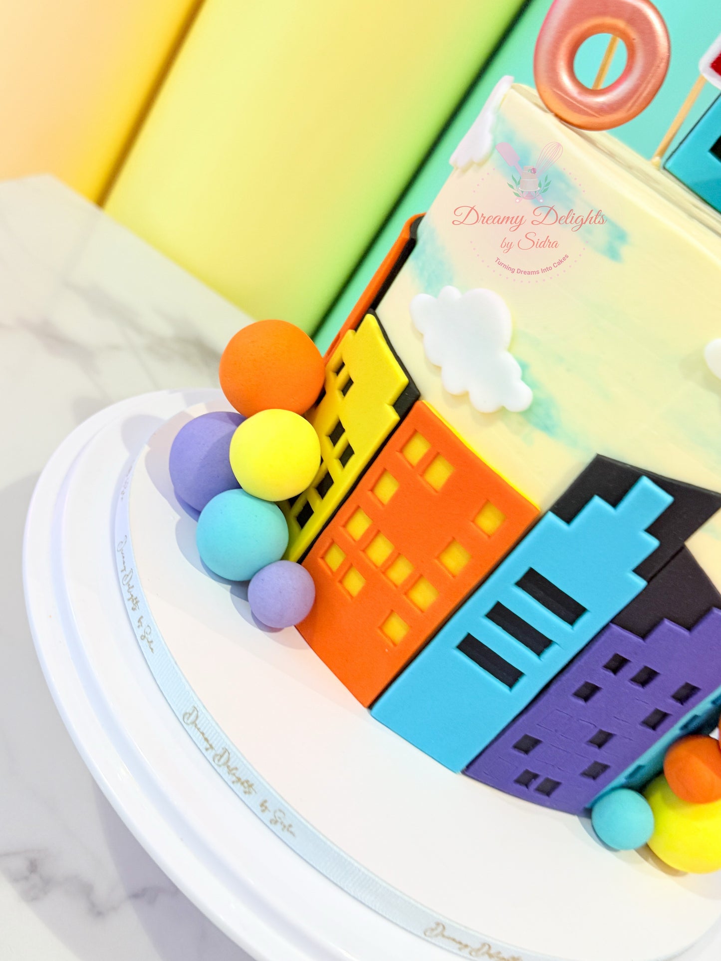 Miles Morales Spiderman Theme Birthday Cake