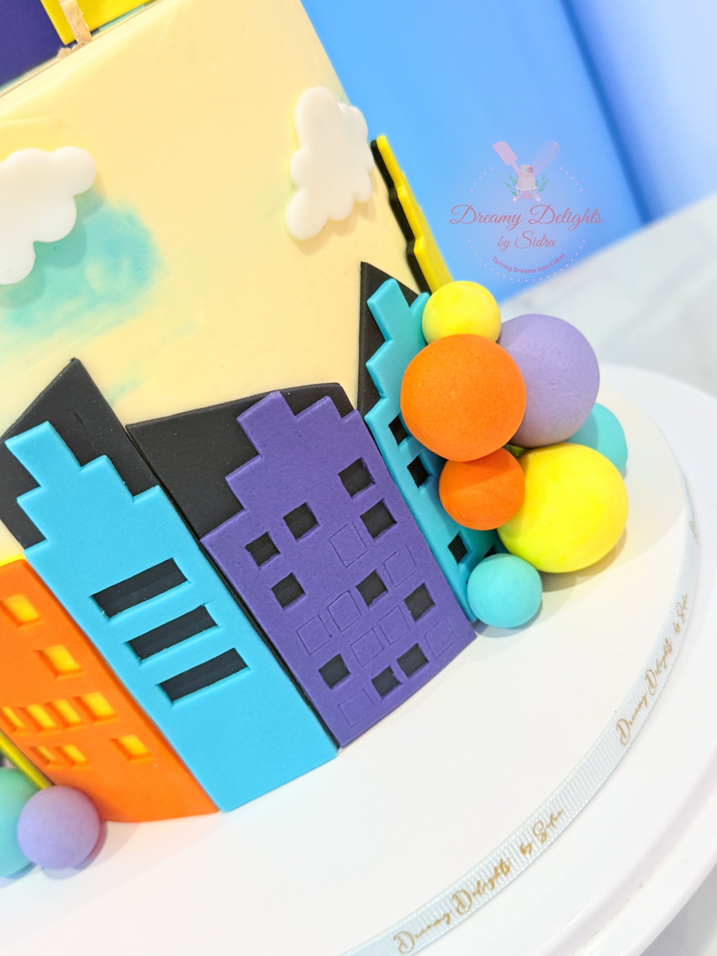 Miles Morales Spiderman Theme Birthday Cake