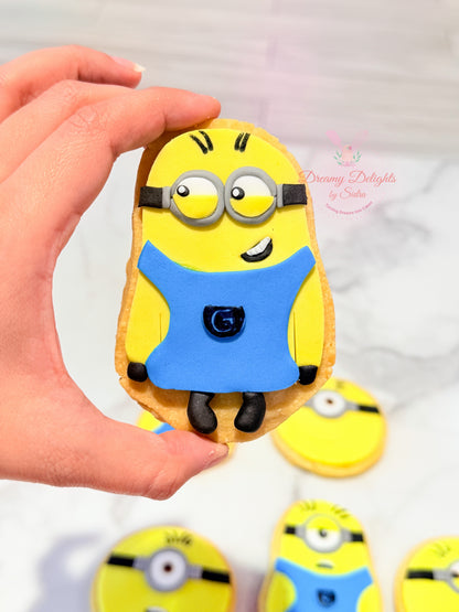 Minion Theme Cookies
