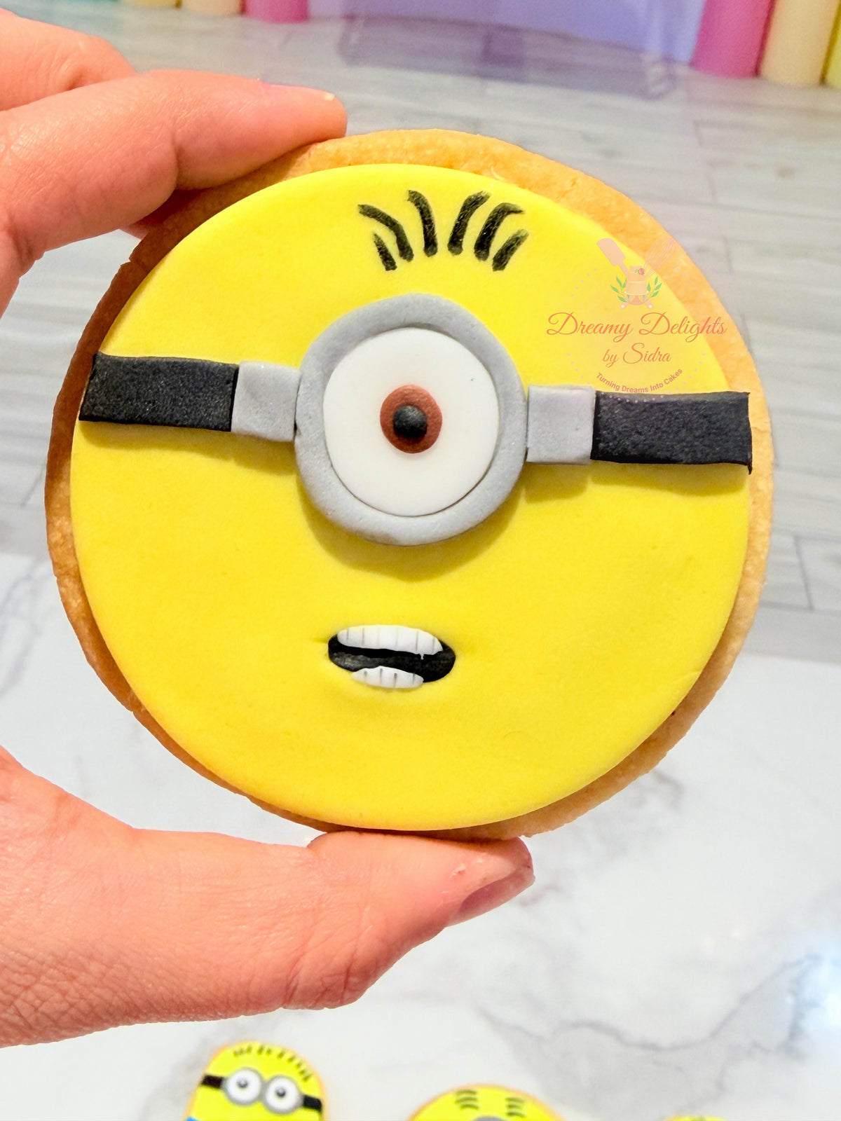 Minion Theme Cookies