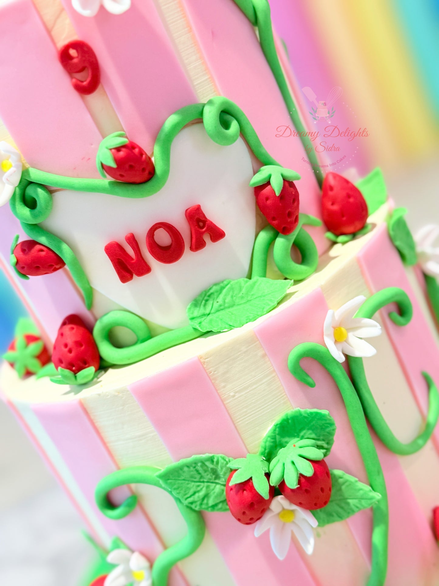 Miss Shortcake Kids Birthday Cake