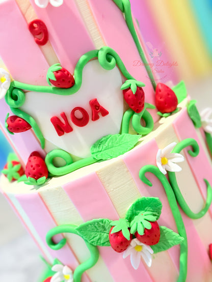 Miss Shortcake Kids Birthday Cake