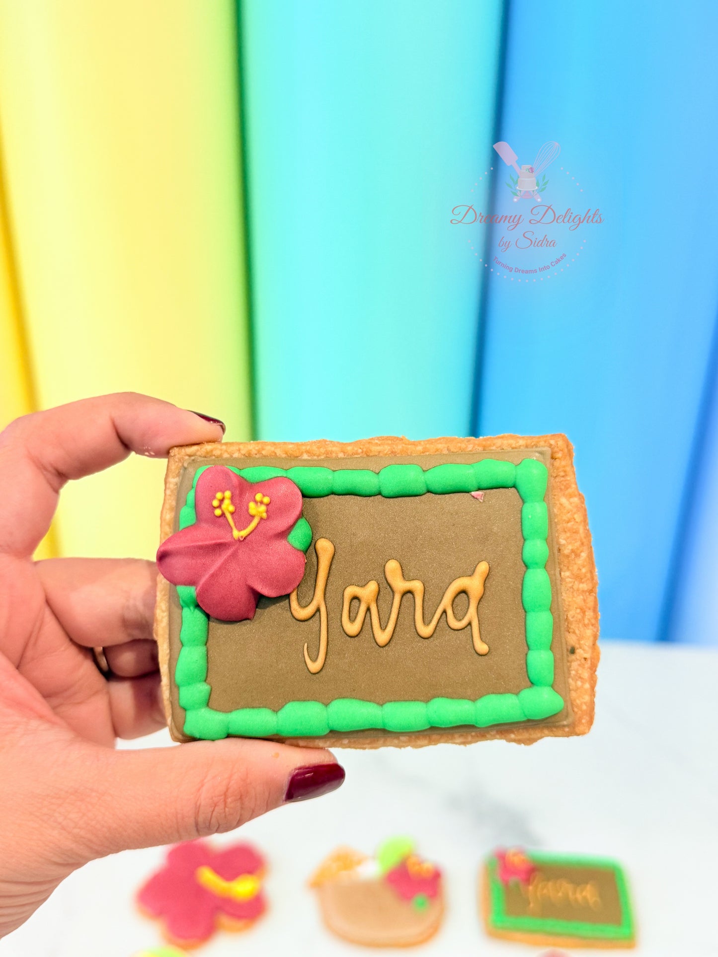 Moana Themed Cookies