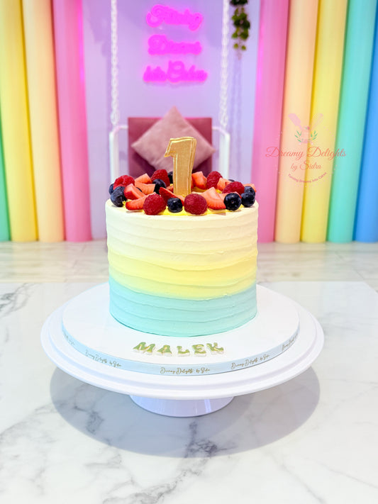 Pastel Berries Cake