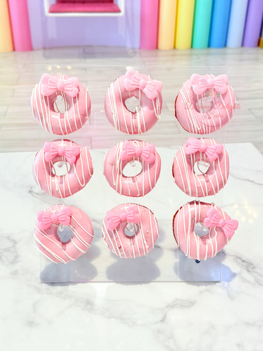 Pink Bow Donuts