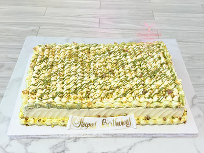Pistachio Sheet Cake