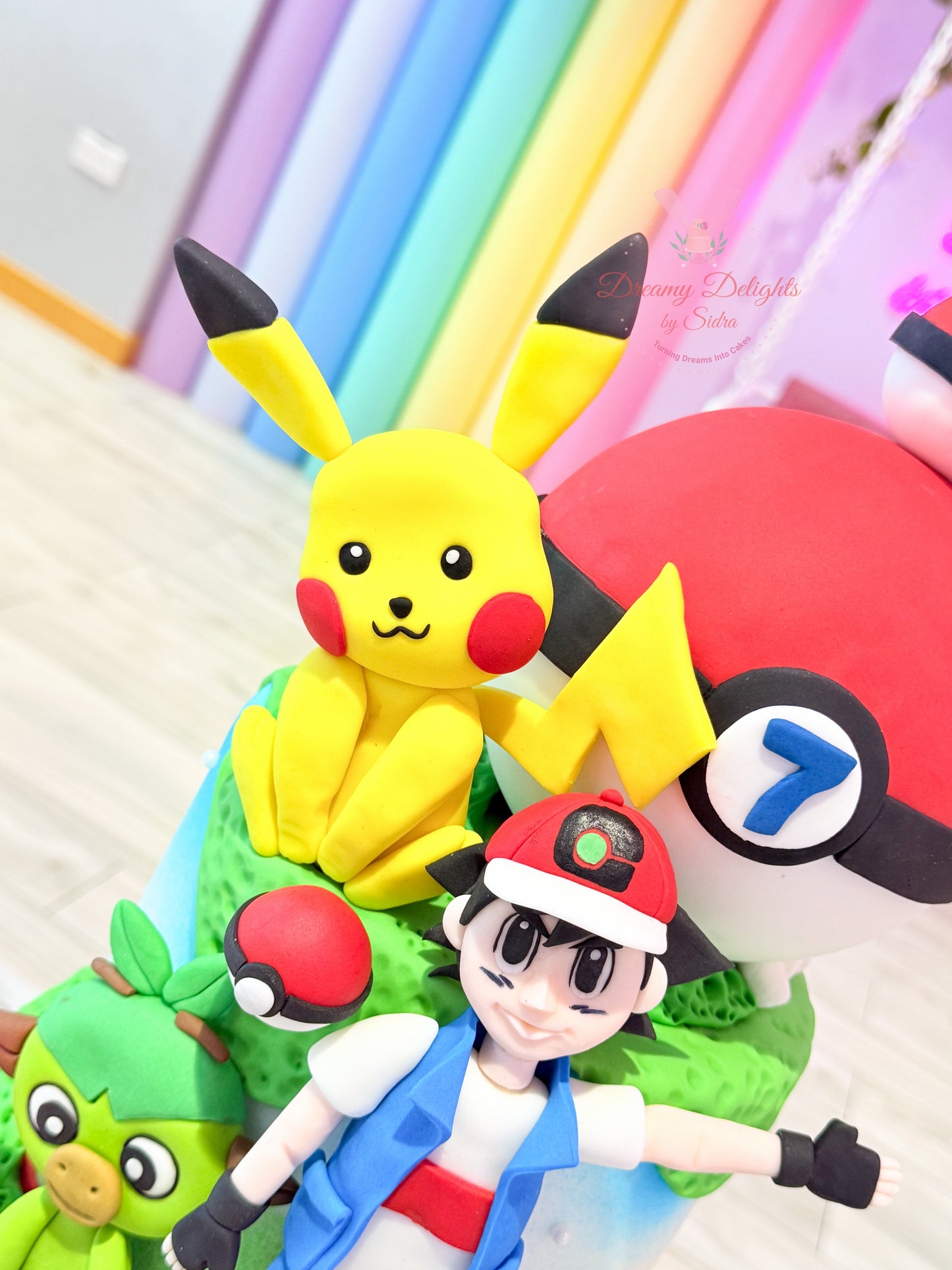 Pokemon Cake