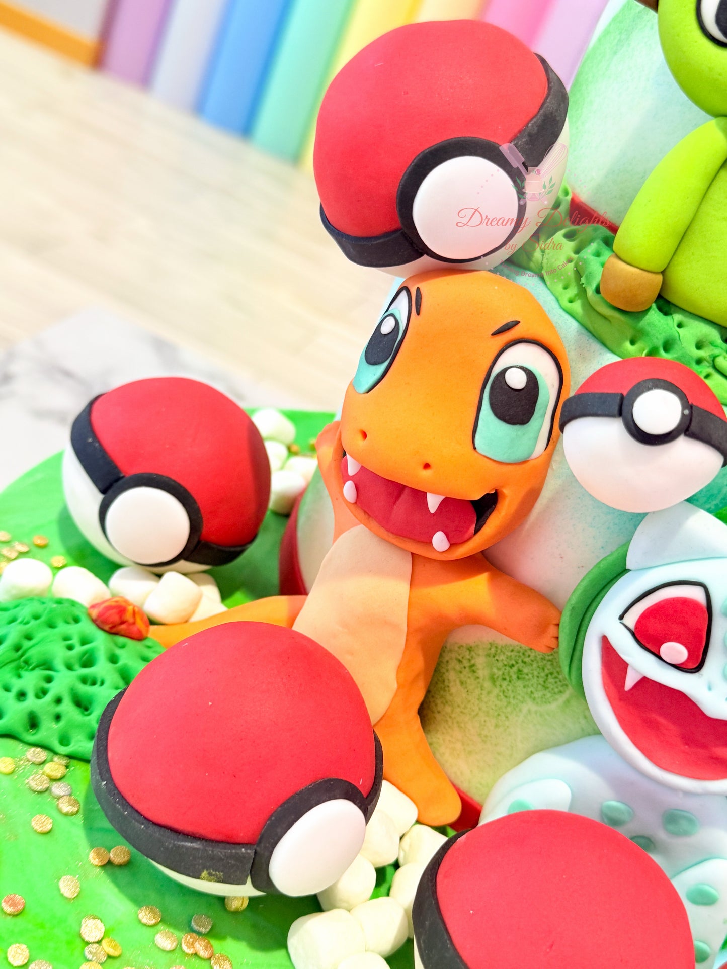 Pokemon Cake