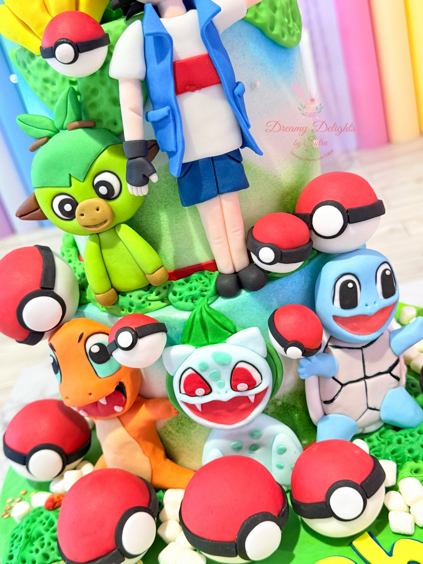 Pokemon Cake