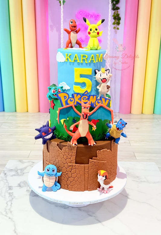 Ultimate Pokémon Birthday Cake