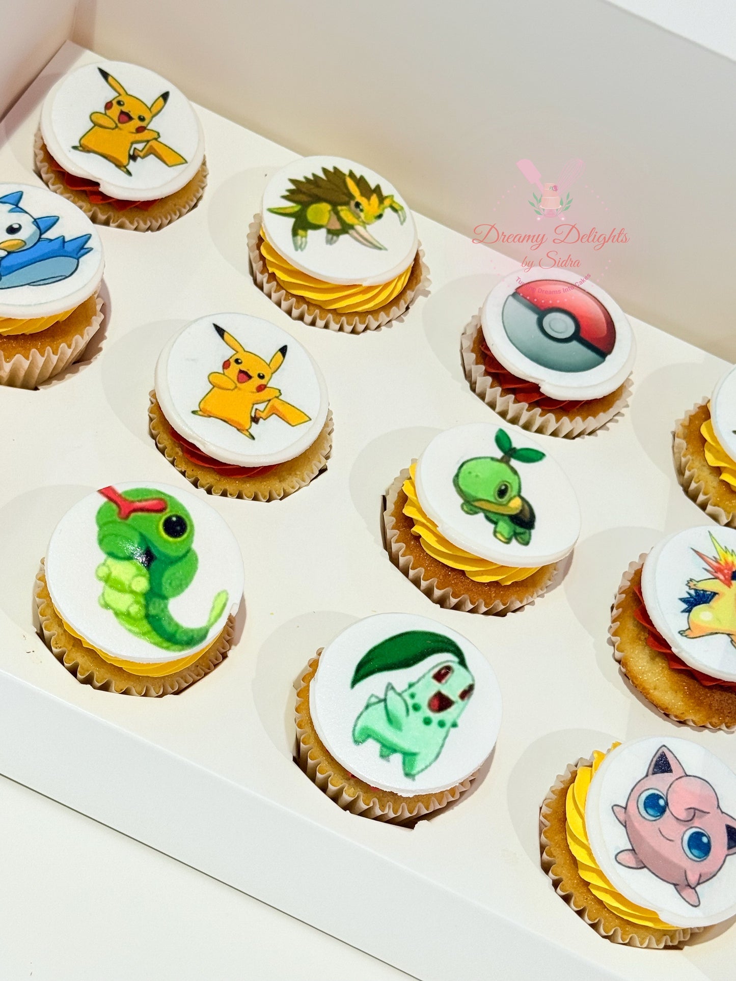 Premium Pokémon Theme Cupcakes