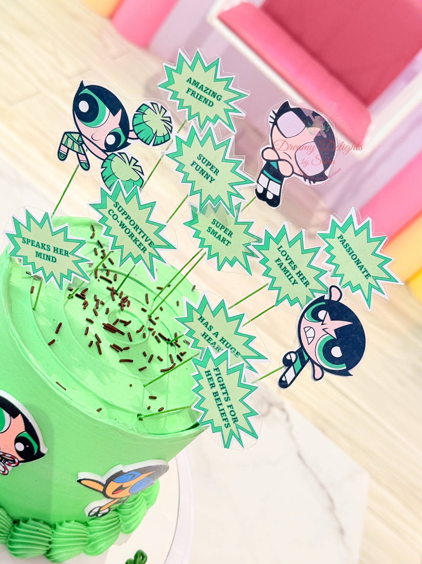 Power Puff Girls Cake