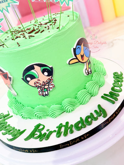 Power Puff Girls Cake