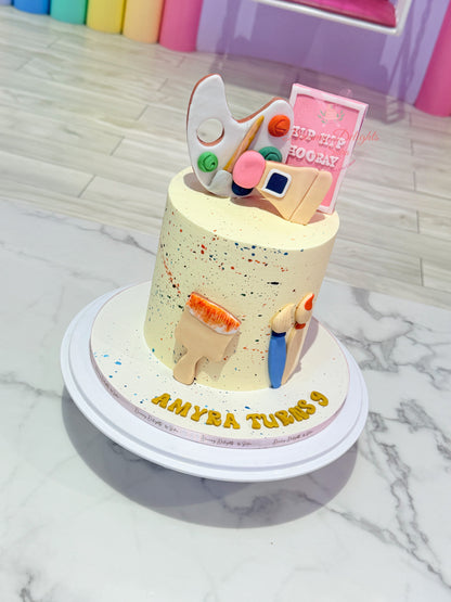 Art and Paint Cake