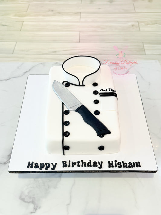 Chef Coat Cake