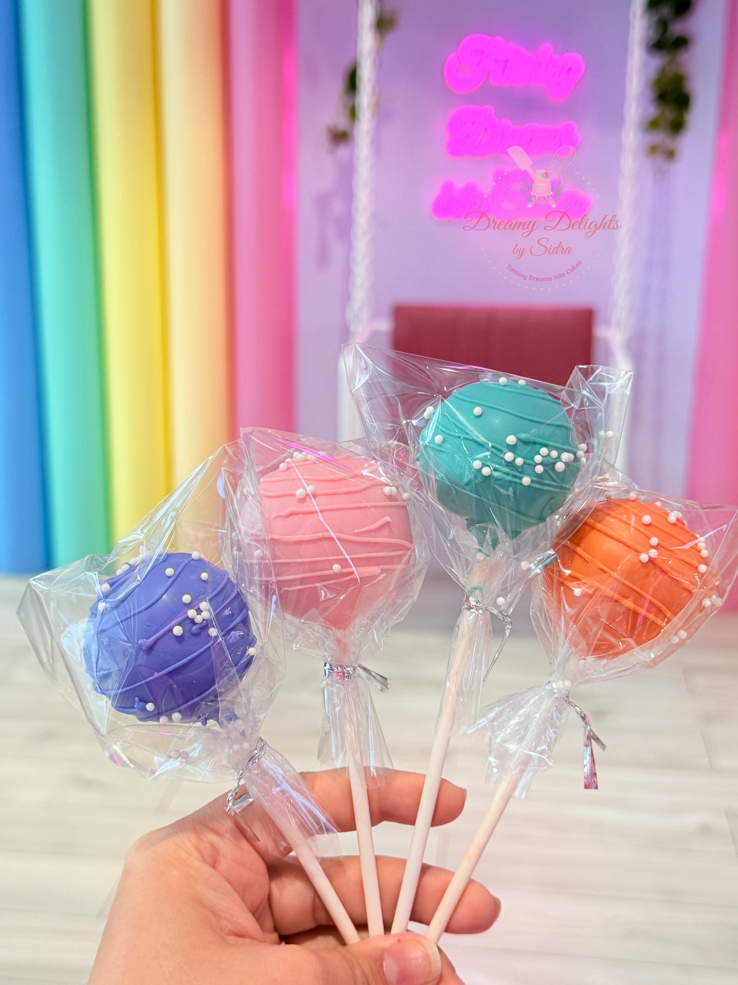 Colorful Cakepops