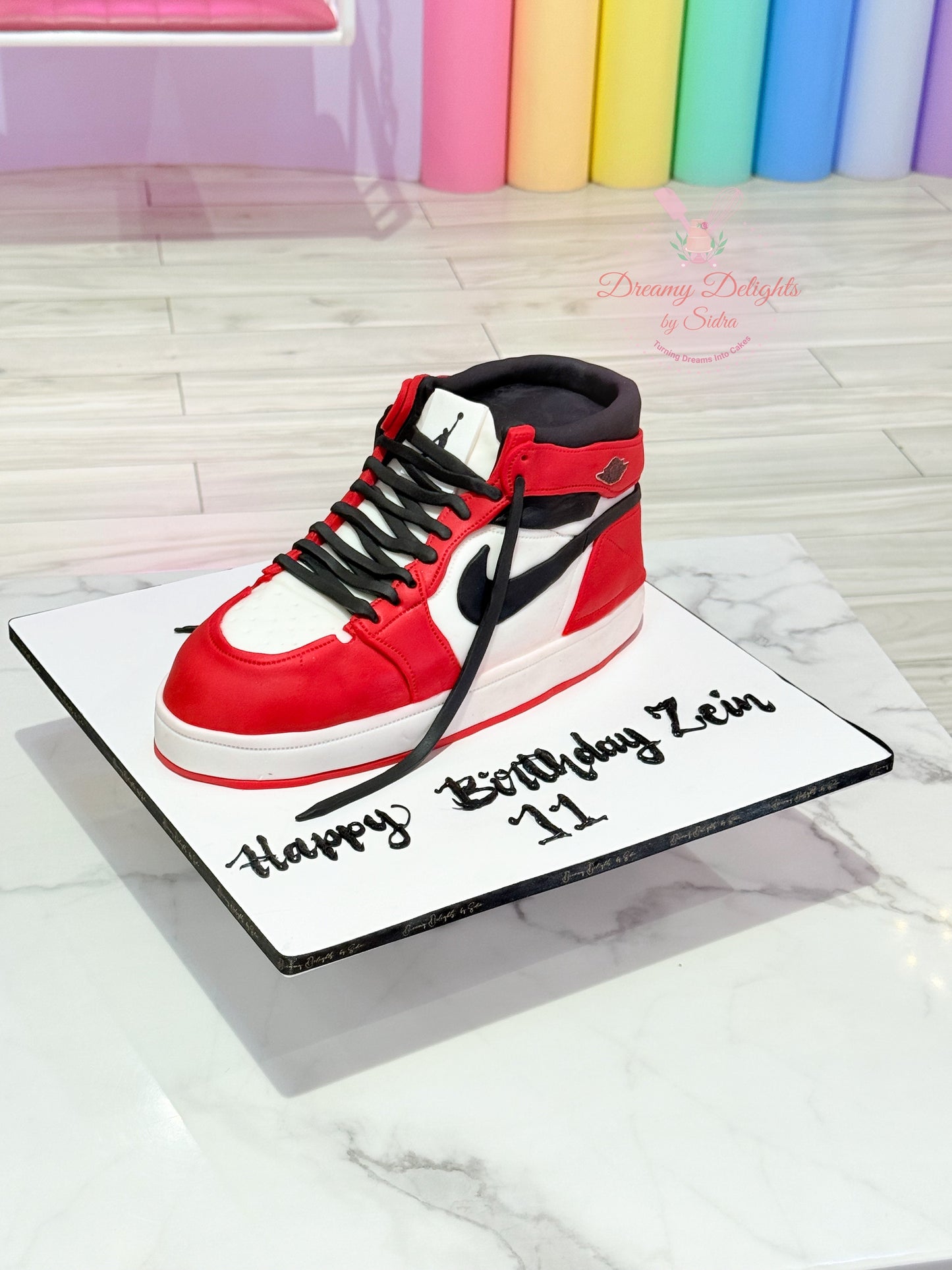 Jordan Air Sneakers Cake