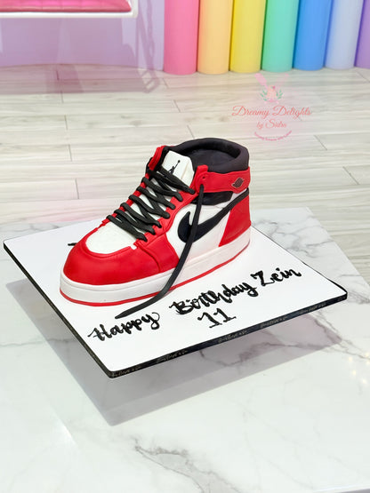Jordan Air Sneakers Cake