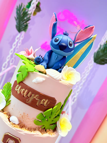 Stitch Surfboard Cake