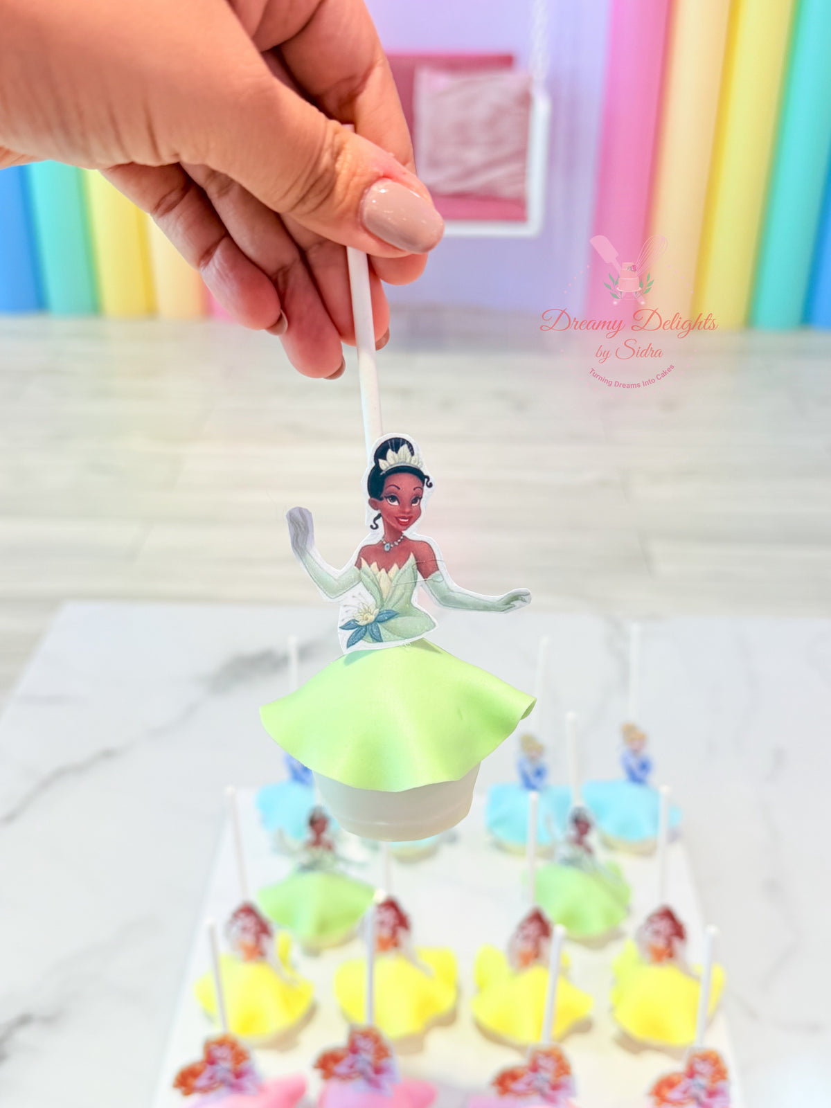 Princess Cake Pops