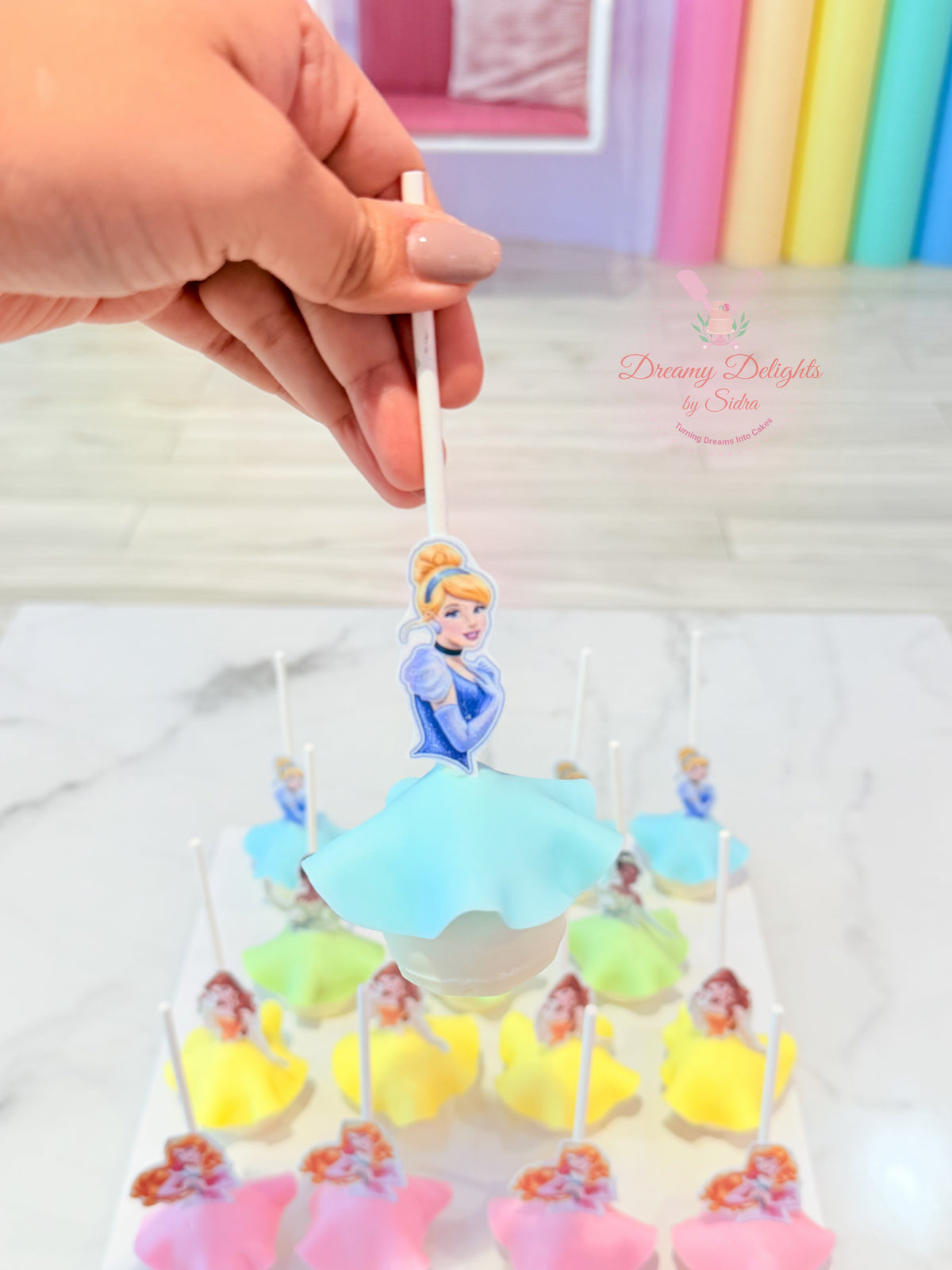 Princess Cake Pops