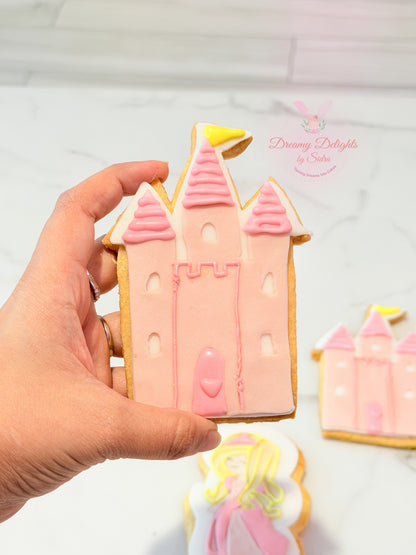 Princess Castle Cookies