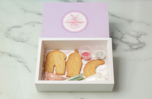 Ramadan DIY cookie decorating kit Ramadan 2026 with themed cookies icing and sprinkles Dubai