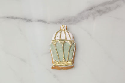 Ramadan Kareem Green and White Cookies