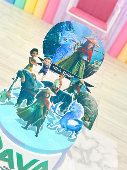 Raya and the Last Dragon Cake