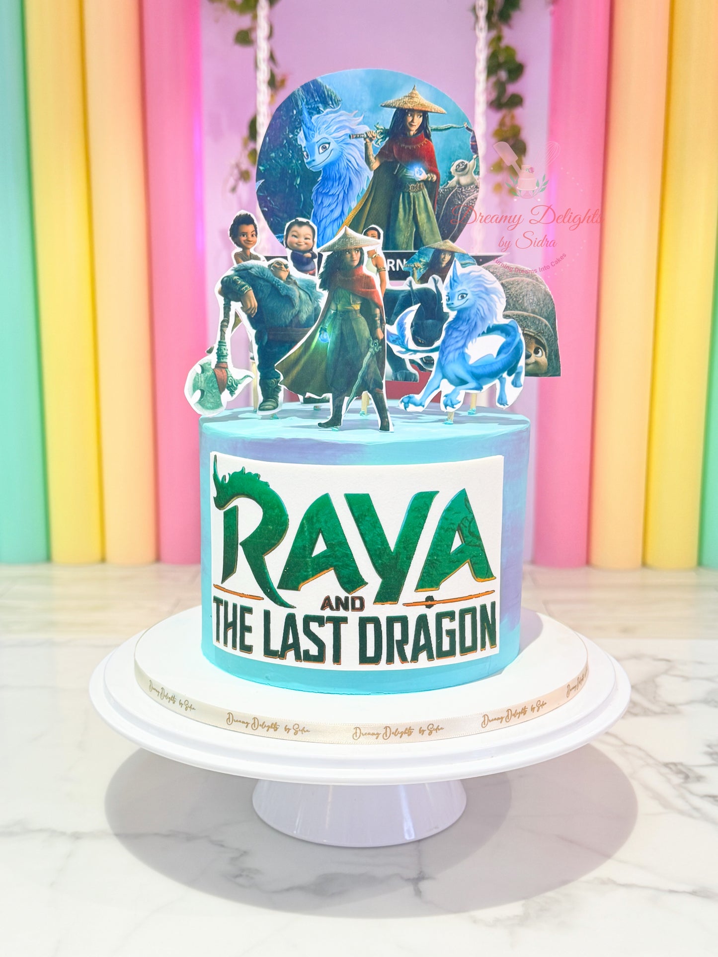 Raya and the Last Dragon Cake
