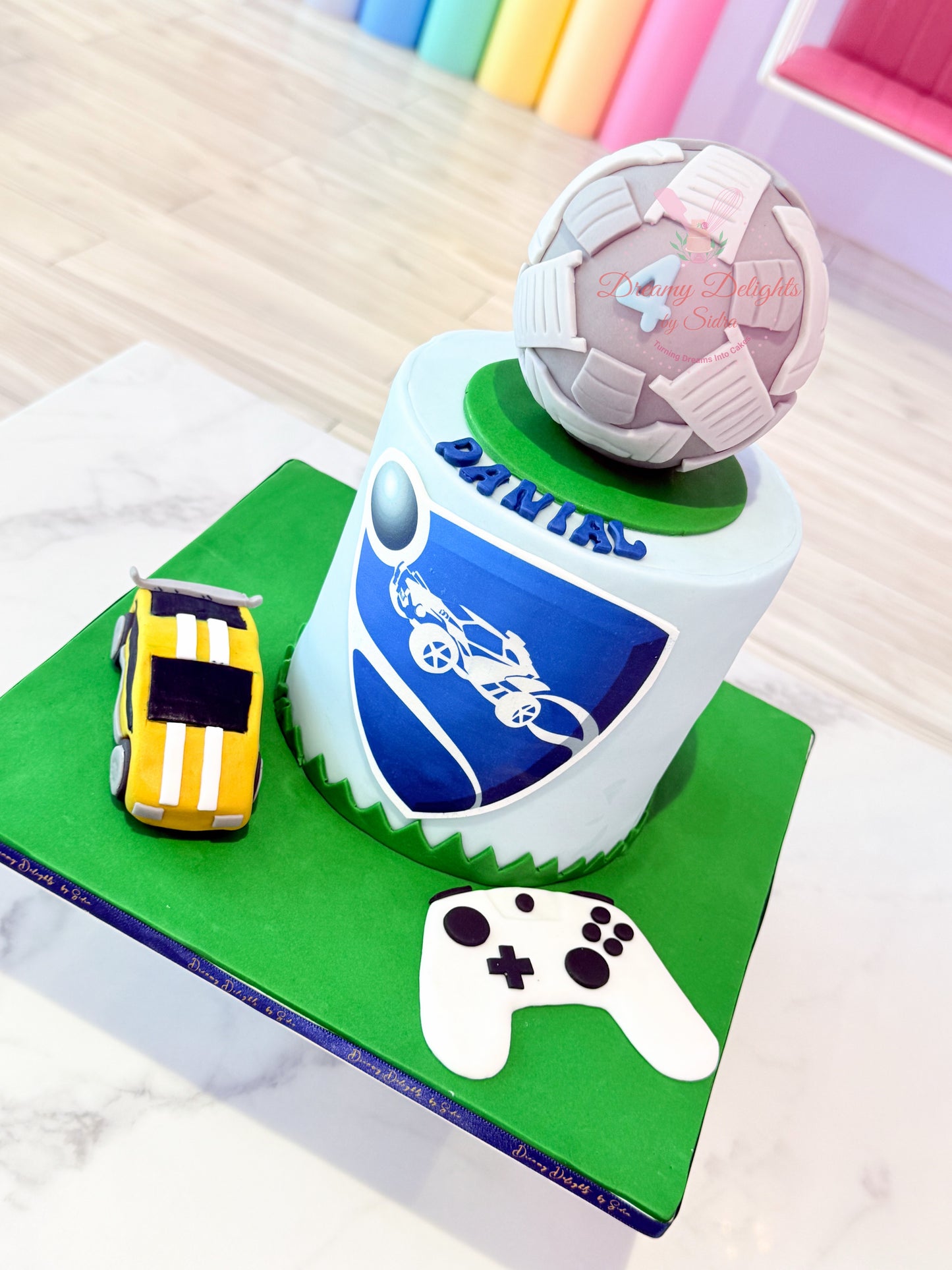 Rocket League Cake