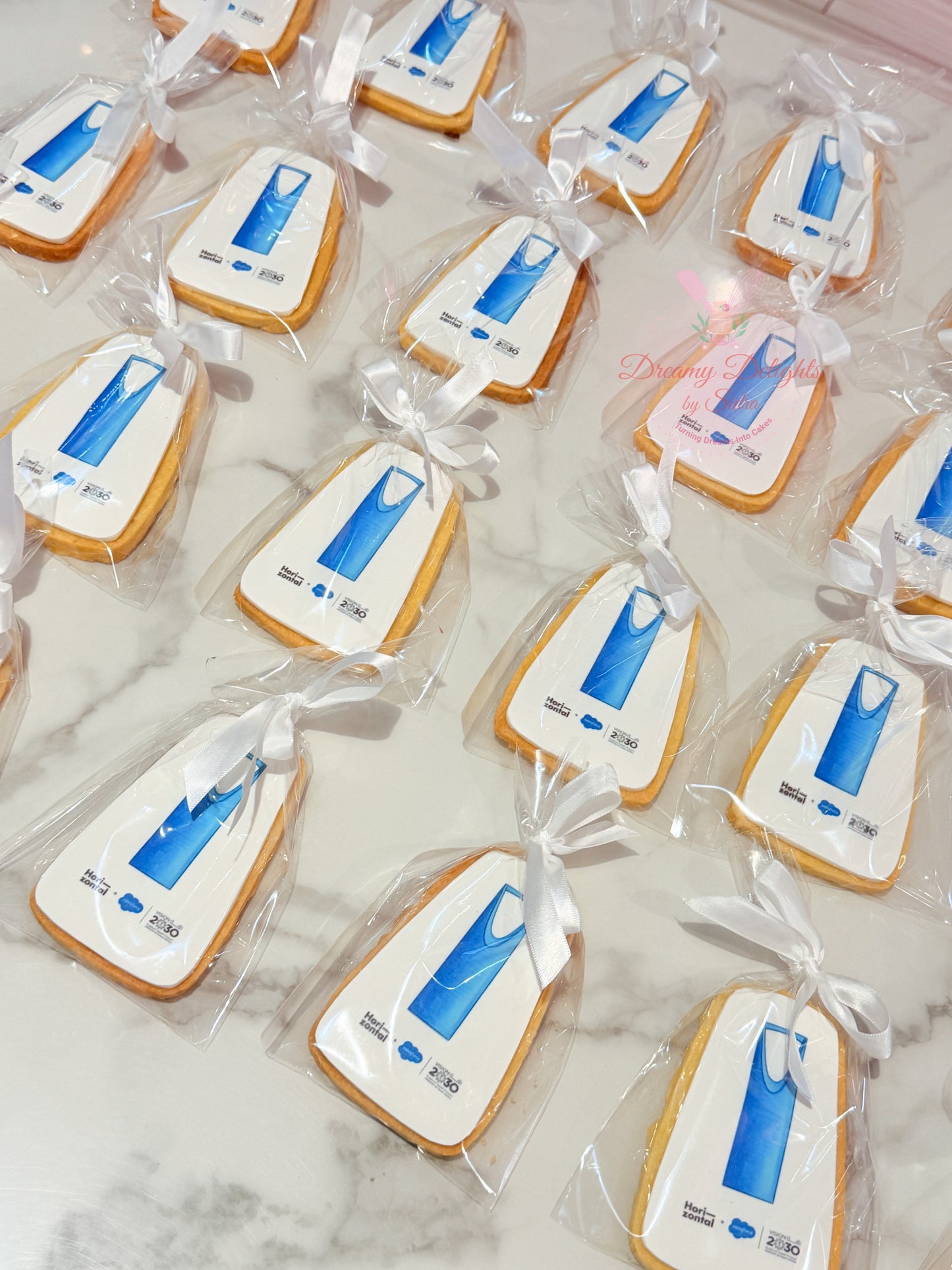 Shaped Logo Cookies