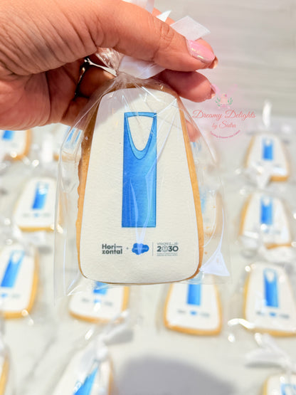 Shaped Logo Cookies