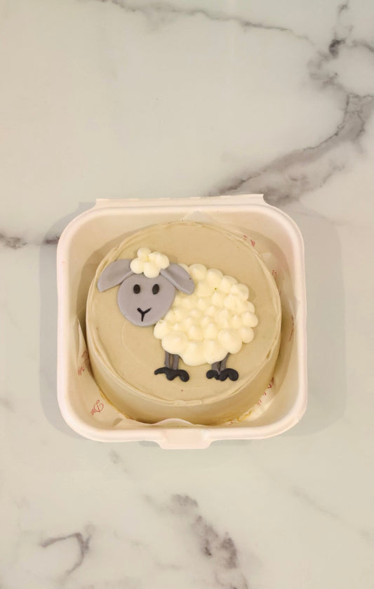 Sheep themed bento cake for Eid Al Adha celebrations and festive gifting in Dubai