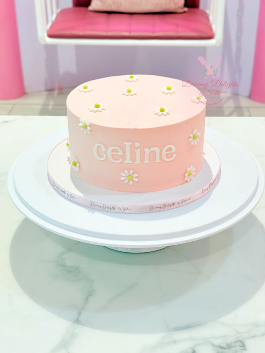 Simple Daisy Cake