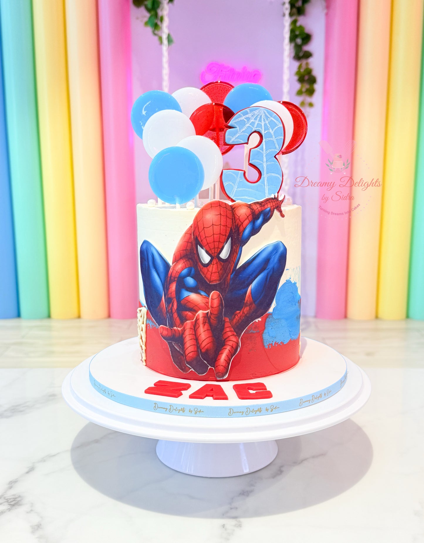 Spiderman Cake