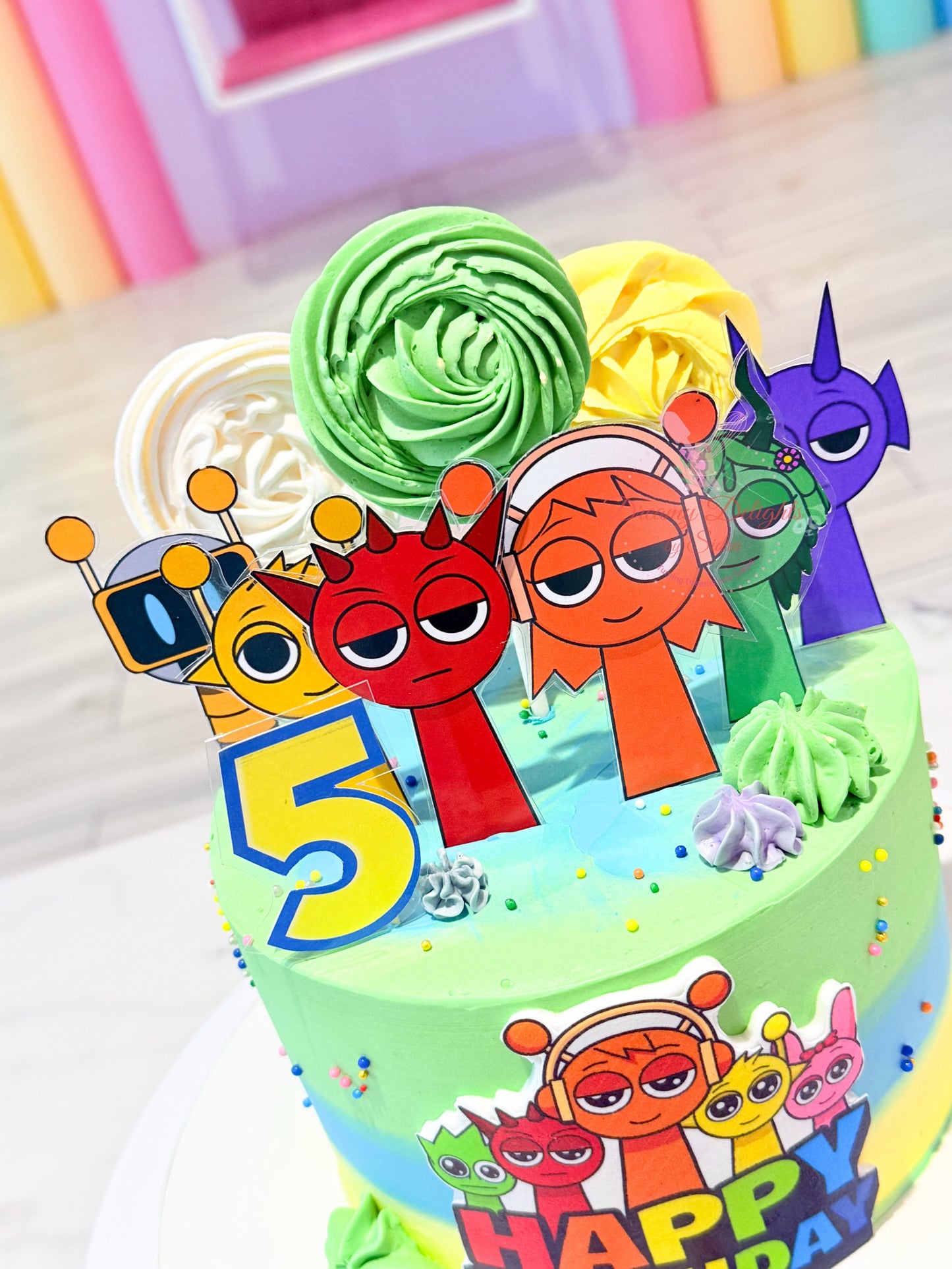 Sprunki Cake