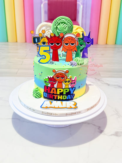 Sprunki Cake