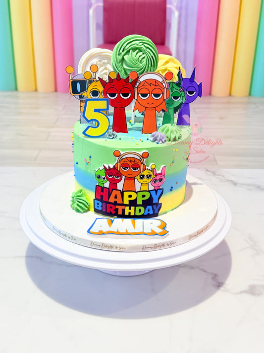 Sprunki Cake