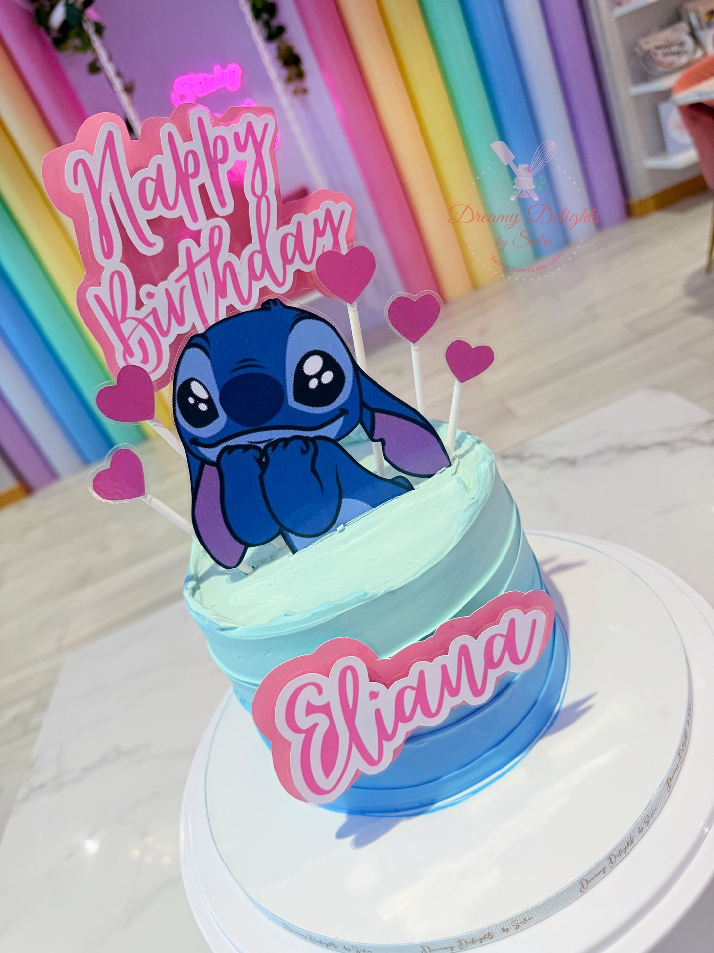Stitch Birthday Cake