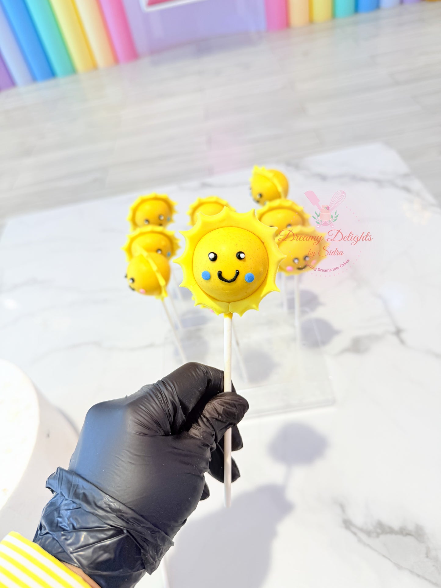 Sun Cakepops