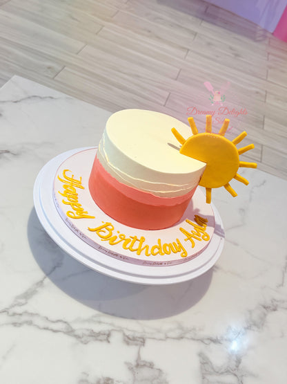 Sunshine Birthday Cake