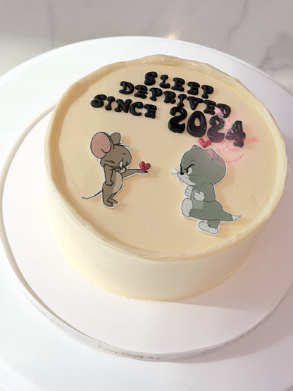 Tom & Jerry Bento Cake