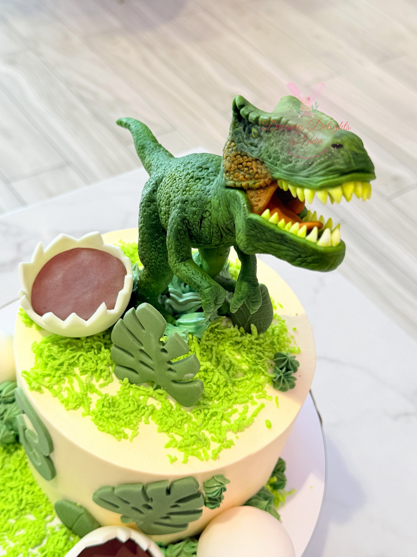 Trex Dinosaur Cake