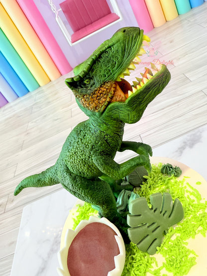 Trex Dinosaur Cake