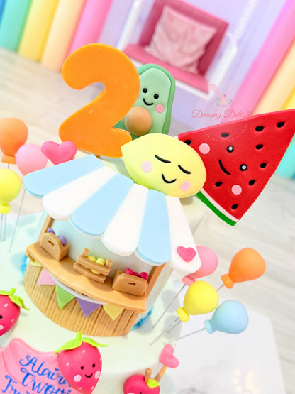 Twoty Fruity Fruit Shop Cake
