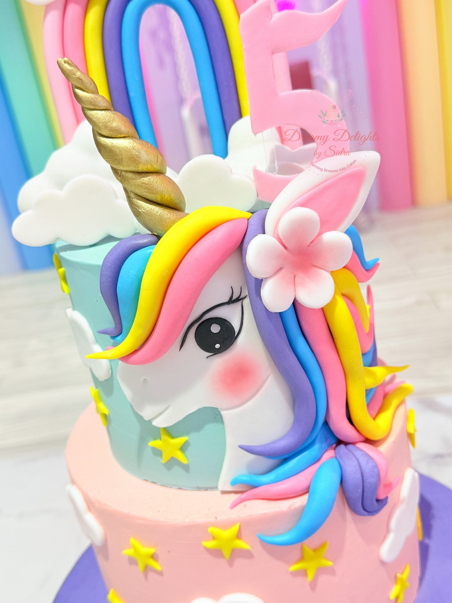 Unicorn Birthday Cake