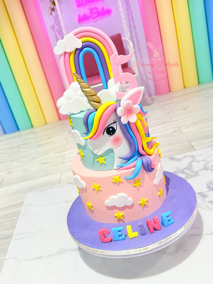 Unicorn Birthday Cake