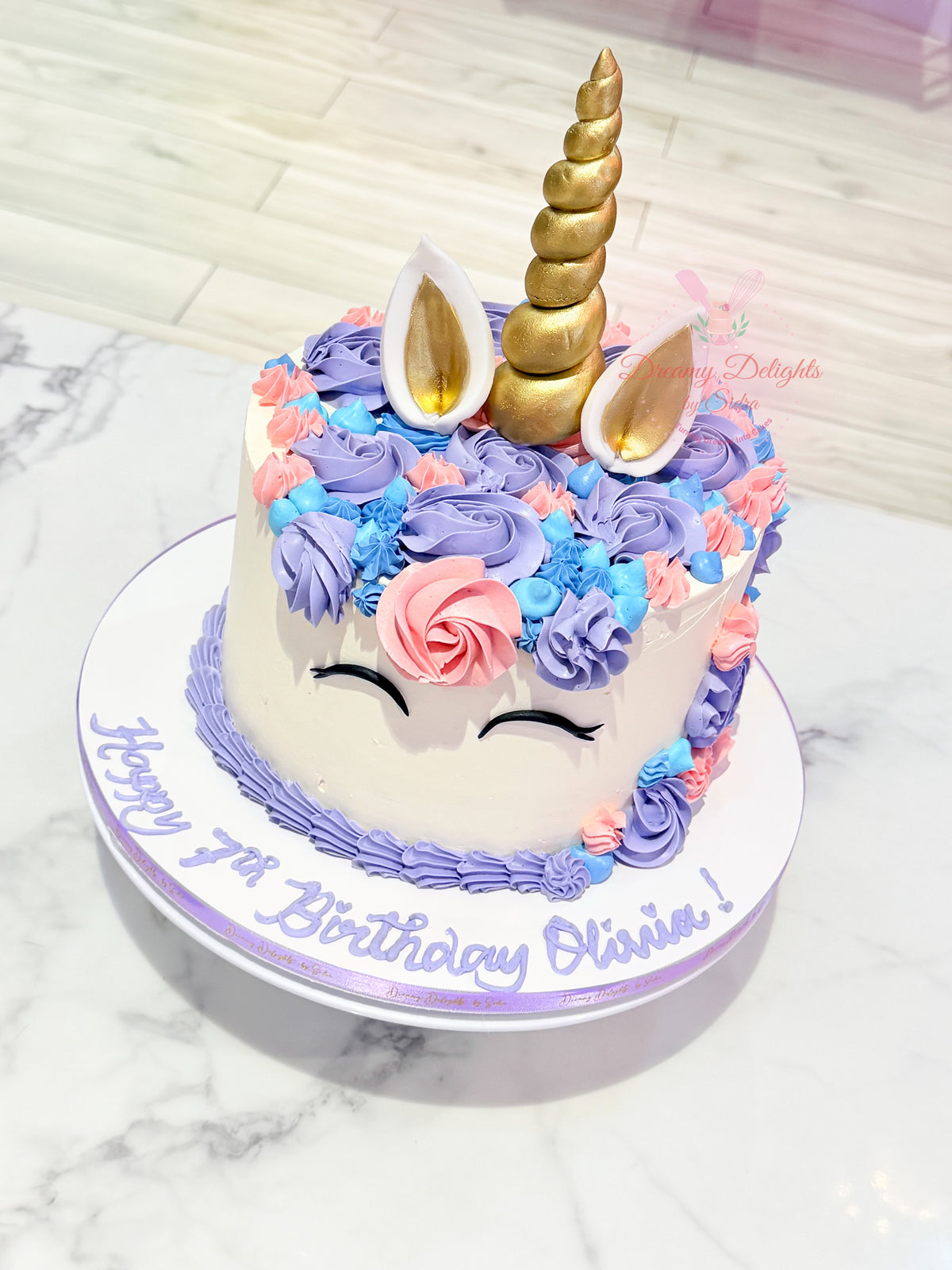 Unicorn Horn Cake